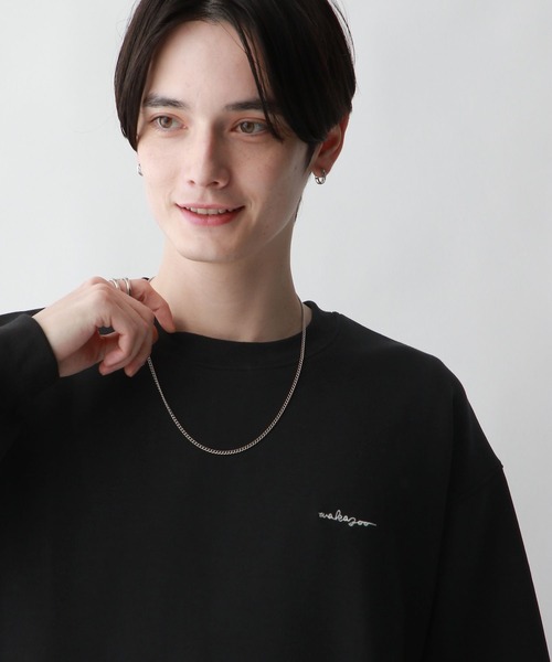 RAGEBLUE(レイジブルー)の「【wakazoo/ワカズー】コラボ/イラストプリントテック/ダンボールスウェット(スウェット・メンズ・ブラック/オフホワイト/グリーン/グレー系その他・MEDIUM/LARGE)」の16枚目の写真