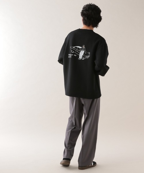 セール】【wakazoo/ワカズー】コラボ/イラストプリントテック