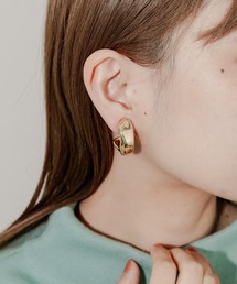 SMELLY | ニュアンスワイドフープイヤリング(イヤリング)