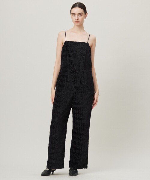 セール】ダイヤカットジャカード オールインワン（つなぎ