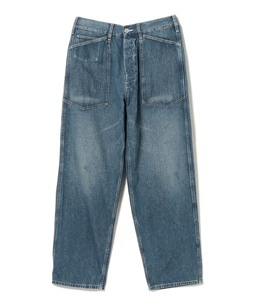 AUBERGE（オーベルジュ）の「AUBERGE / GASPARD BL バックルバック デニム パンツ（デニムパンツ・メンズ・インディゴブルー・42/40/44）」の2枚目の写真