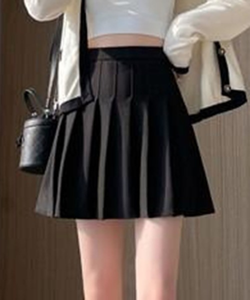 leune（ルネ）の「プリーツミニスカート/スカパン（スカート・レディース・ホワイト/ブラック・SMALL/MEDIUM）」の15枚目の写真