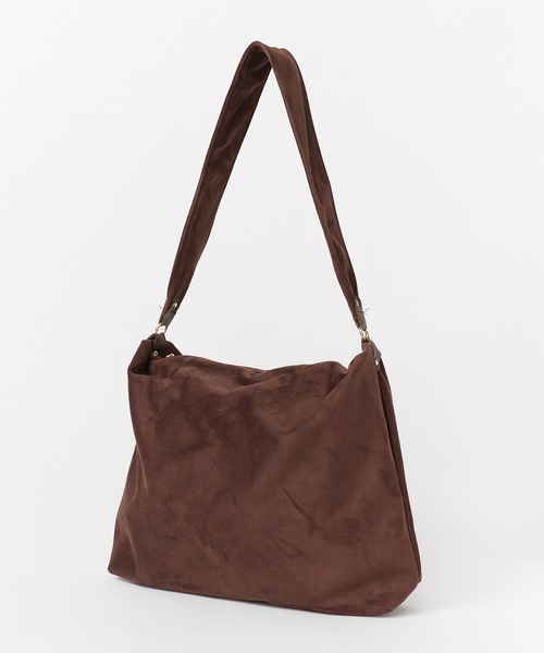 ROOPTOKYO(ループトウキョウ)の「2WAY フェイクレザーメッセンジャーバッグ / ハンドバック(ショルダーバッグ・レディース・ベージュ/ブラウン/ブラック・FREE)」の9枚目の写真