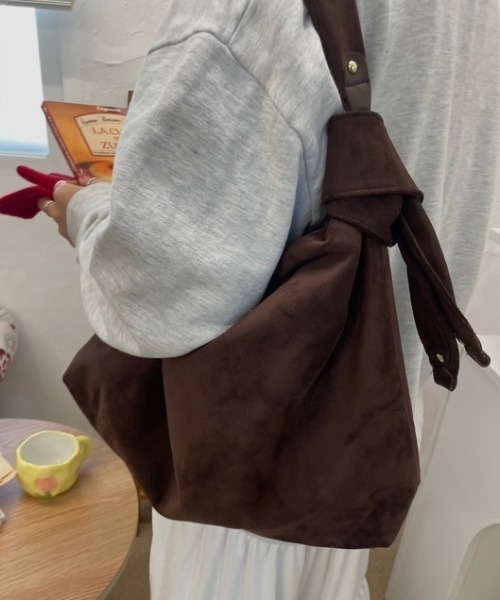 ROOPTOKYO(ループトウキョウ)の「2WAY フェイクレザーメッセンジャーバッグ / ハンドバック(ショルダーバッグ・レディース・ベージュ/ブラウン/ブラック・FREE)」の22枚目の写真