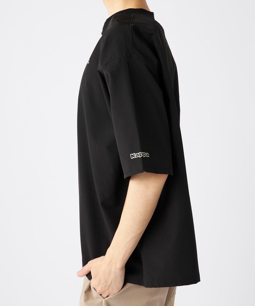Kappa(カッパ)の「【水陸両用】ナイロントップス (ユニセックス)(Tシャツ/カットソー・レディース・サンドベージュ/ブラック・MEDIUM/LARGE/X-LARGE/XX-LARGE)」の7枚目の写真
