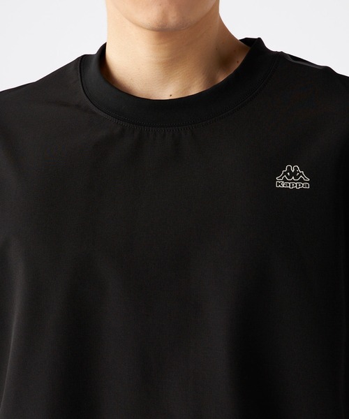 Kappa(カッパ)の「【水陸両用】ナイロントップス (ユニセックス)(Tシャツ/カットソー・レディース・サンドベージュ/ブラック・MEDIUM/LARGE/X-LARGE/XX-LARGE)」の9枚目の写真