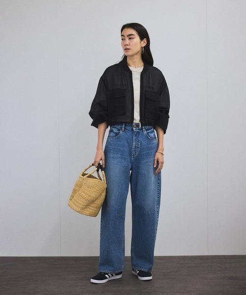 SALON adam et rope'（サロン アダム エ ロペ）の「【African Square（アフリカンスクエアー）】ボルガウェーブかご（トートバッグ・レディース・キナリ・FREE）」の2枚目の写真