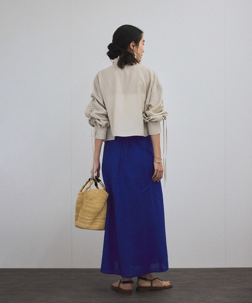 SALON adam et rope'（サロン アダム エ ロペ）の「【African Square（アフリカンスクエアー）】ボルガウェーブかご（トートバッグ・レディース・キナリ・FREE）」の7枚目の写真