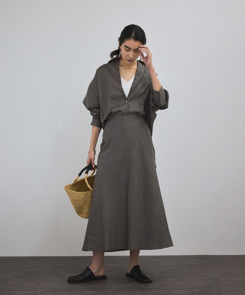 SALON adam et rope'（サロン アダム エ ロペ）の「【African Square（アフリカンスクエアー）】ボルガウェーブかご（トートバッグ・レディース・キナリ・FREE）」の8枚目の写真