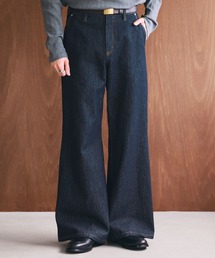 LUENNA(���G�i)�́yLUENNA�zSemi-flare Denim Pants / �Z�~�t���A�f�j���p���c(�f�j���p���c)