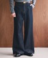 LUENNA（ルエナ）の「【LUENNA】Semi-flare Denim Pants / セミフレアデニムパンツ（デニムパンツ・L）」