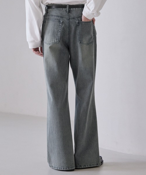 LUENNA（ルエナ）の「【LUENNA】Semi-flare Denim Pants / セミフレア