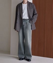 LUENNA（ルエナ）の「【LUENNA】Semi-flare Denim Pants   セミフレアデニムパンツ（デニムパンツ）」