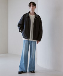 LUENNA（ルエナ）の「【LUENNA】Semi-flare Denim Pants   セミフレアデニムパンツ（デニムパンツ）」