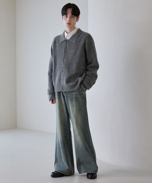 LUENNA(ルエナ)の「【LUENNA】Semi-flare Denim Pants / セミフレアデニムパンツ(デニムパンツ・メンズ・ブルー/ブラック/ブルーグレー/グレー・L/M/S)」の13枚目の写真