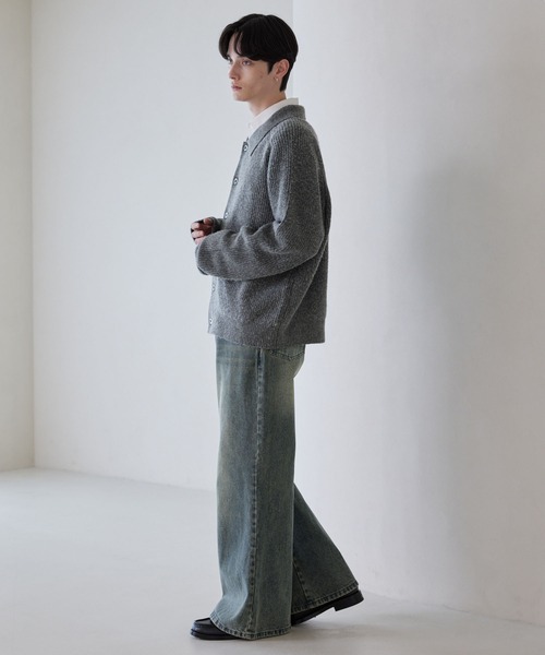 LUENNA(ルエナ)の「【LUENNA】Semi-flare Denim Pants / セミフレアデニムパンツ(デニムパンツ・メンズ・ブルー/ブラック/ブルーグレー/グレー・L/M/S)」の16枚目の写真