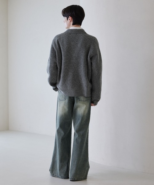 LUENNA(ルエナ)の「【LUENNA】Semi-flare Denim Pants / セミフレアデニムパンツ(デニムパンツ・メンズ・ブルー/ブラック/ブルーグレー/グレー・L/M/S)」の17枚目の写真