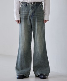 LUENNA（ルエナ）の「【LUENNA】Semi-flare Denim Pants / セミフレアデニムパンツ（デニムパンツ）」