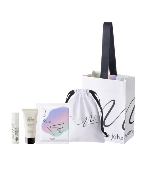 john ｍasters organics（ジョンマスターオーガニック）の「【ZOZO限定】パーツケアギフトセット（ヘアミルク・リップ）（ヘアケアキット/ギフトセット・レディース・マルチ・FREE）」の2枚目の写真