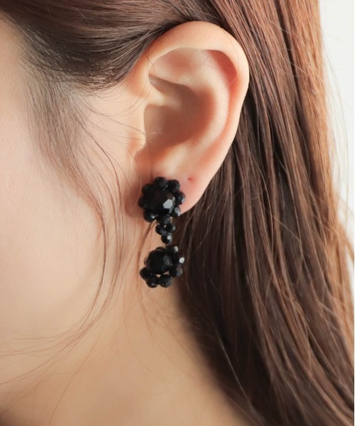 フラワービーズイヤリング | NOMBRE IMPAIR