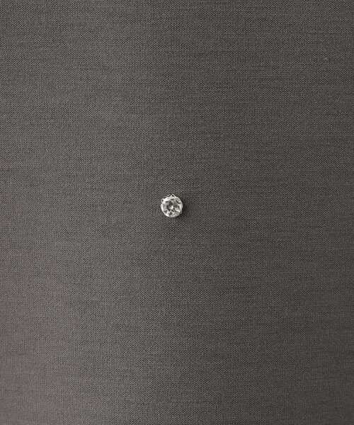 DRESKIP(ドレスキップ)の「【S-LL】もちさら ビジュー付きトップス(Tシャツ/カットソー・レディース・ライトベージュ/オフホワイト/チャコールグレー・04/03/02/01)」の19枚目の写真