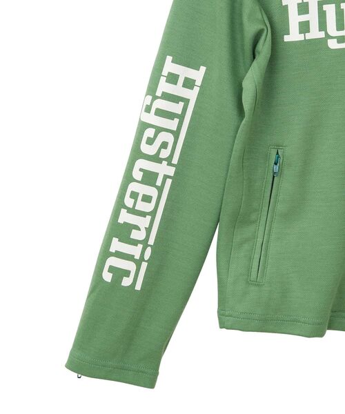 HYSTERIC GLAMOUR（ヒステリックグラマー）の「CIRCLE GIRLワッペン レーシングジャケット（その他アウター・レディース・グリーン/ブルー/ブラック・FREE）」の6枚目の写真