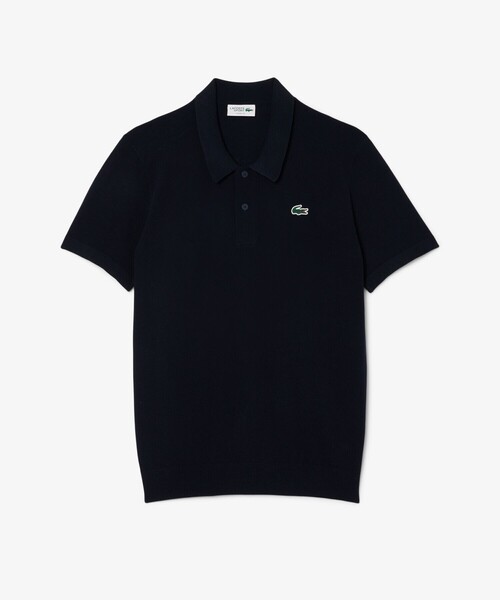 LACOSTE（ラコステ）の「レーヨン混 ワントーンゴルフポロニット（ポロシャツ・メンズ・ネイビー/アイボリー/オリーブ・4/3/5）」の16枚目の写真