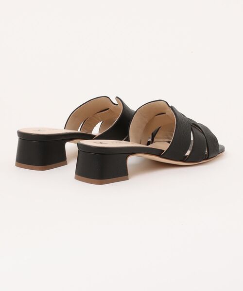 FABIO RUSCONI（ファビオルスコーニ）の「【FABIO RUSCONI/ファビオルスコーニ】ミュール サンダル 本革（サンダル・レディース・ブラック/ベージュ・36/37/38/39）」の3枚目の写真