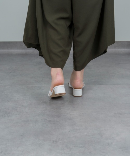 FABIO RUSCONI（ファビオルスコーニ）の「【FABIO RUSCONI/ファビオルスコーニ】ミュール サンダル 本革（サンダル・レディース・ブラック/ベージュ・36/37/38/39）」の22枚目の写真