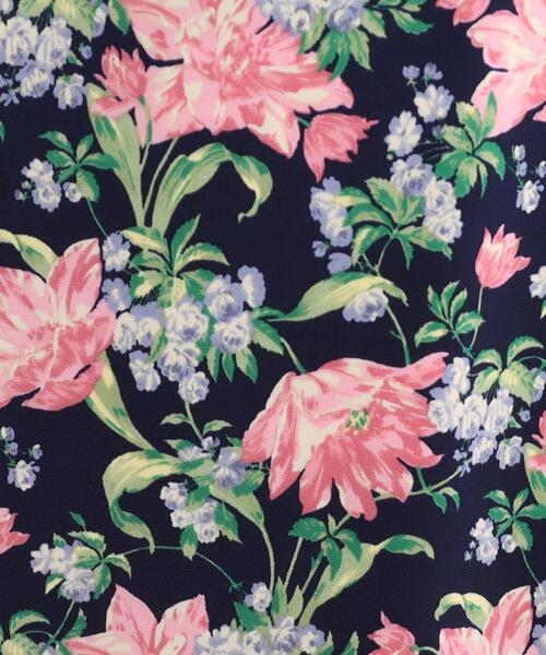 LAURA ASHLEY(ローラアシュレイ)の「【洗える/ジャージ素材/同柄アイテムあり】シャーボーン柄スカート(スカート・レディース・ネイビー系/パープル系5・38/40)」の11枚目の写真