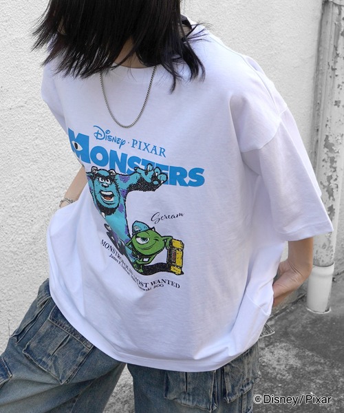 00年代　アメリカオフィシャル　モンスターズ・インク　サリー　Tシャツ 00年代 アメリカオフィシャル モンスターズ・インク サリー Tシャツ