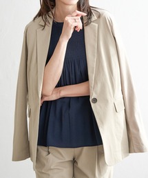 ikka | 【セットアップ対応】GOKU楽ワークテーラージャケット(テーラードジャケット)