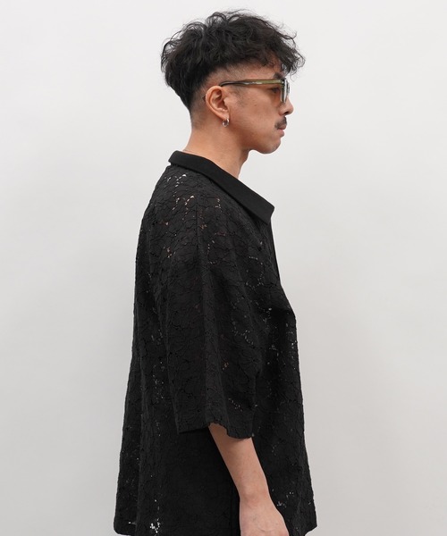 Aphlotus（アプロタス）の「コードラッセルレース スキッパーポロシャツ（ポロシャツ・メンズ・オリーブ/ブラック・MEDIUM/SMALL/LARGE）」の19枚目の写真