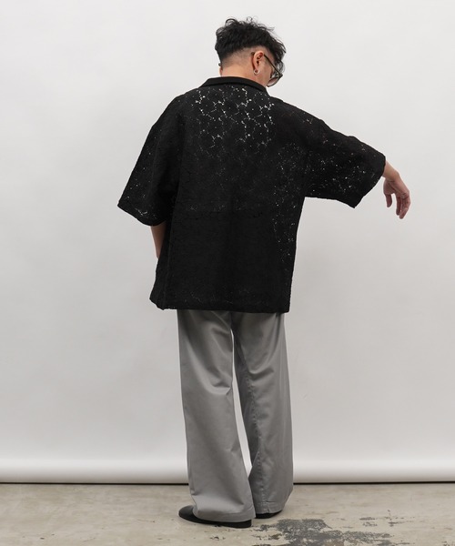 Aphlotus（アプロタス）の「コードラッセルレース スキッパーポロシャツ（ポロシャツ・メンズ・オリーブ/ブラック・MEDIUM/SMALL/LARGE）」の18枚目の写真