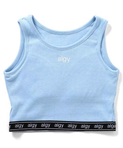 algy(アルジー)の「ロゴゴムタンタケリブタンク(タンクトップ・キッズ・その他2/ブラック/サックスブルー/オフホワイト・XX-SMALL/X-SMALL/SMALL/MEDIUM)」の16枚目の写真