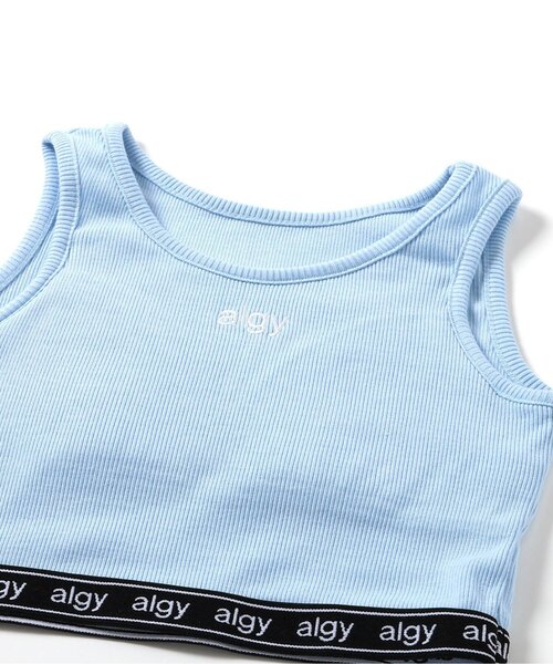 algy(アルジー)の「ロゴゴムタンタケリブタンク(タンクトップ・キッズ・その他2/ブラック/サックスブルー/オフホワイト・XX-SMALL/X-SMALL/SMALL/MEDIUM)」の20枚目の写真