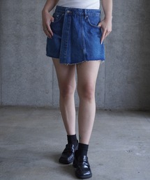 gina tricot（ジーナトリコ）の「Resort denim skort（デニムスカート）」