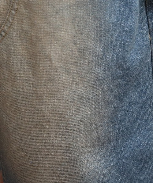 ８(eight)（エイト）の「ダブルニーショーツ（デニムパンツ・メンズ・キャメル/ブルー/ブラック・MEDIUM/LARGE）」の22枚目の写真