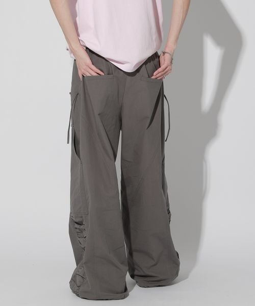 anuans ドロストヘムカーゴパンツ S ドロストヘムカーゴパンツ