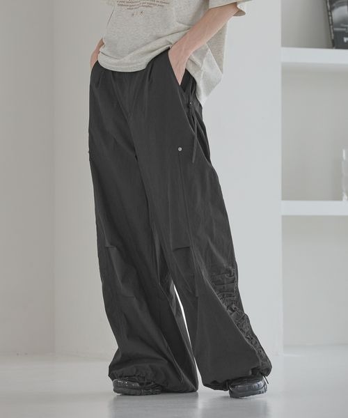 Anui（アニュイ）の「【UNISEX/3サイズ展開】ミリタリードロストパンツ（カーゴパンツ・レディース・チャコールグレー/カモフラージュ/ブラック・SMALL/MEDIUM/LARGE）」の12枚目の写真