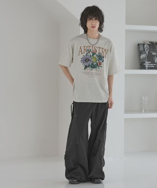 Anui（アニュイ）の「【UNISEX/3サイズ展開】ミリタリードロストパンツ（カーゴパンツ・レディース・チャコールグレー/カモフラージュ/ブラック・SMALL/MEDIUM/LARGE）」の13枚目の写真