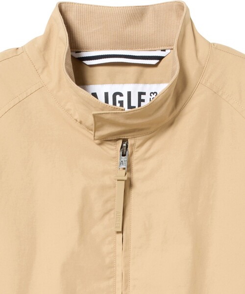AIGLE（エーグル）の「速乾 UVカット ドライライトウェイト ジップブルゾン（ブルゾン・メンズ・ベージュ/ダークブルー・S/M/L）」の11枚目の写真