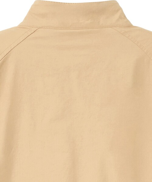 AIGLE（エーグル）の「速乾 UVカット ドライライトウェイト ジップブルゾン（ブルゾン・メンズ・ベージュ/ダークブルー・S/M/L）」の13枚目の写真