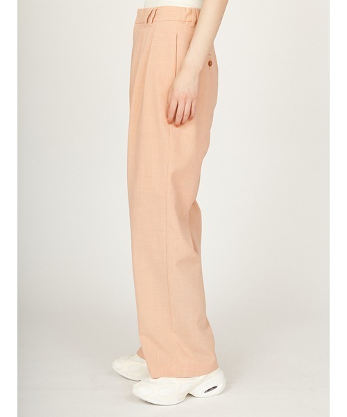 emmi(エミ)の「セミシアー2タックパンツ(その他パンツ・レディース・コーラルピンク/ブラウン/ブラック・0/1)」の12枚目の写真