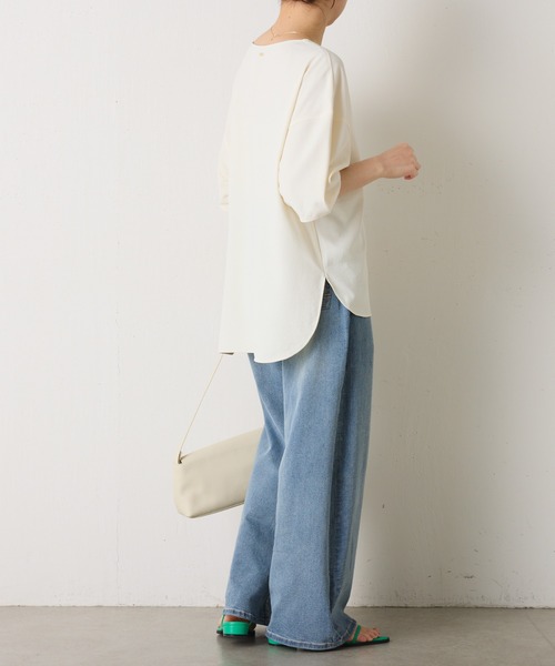 COLLAGE GALLARDAGALANTE ジャージタックスリーブブラウス セール】ジャージタックスリーブブラウス/セットアップ可/WEB