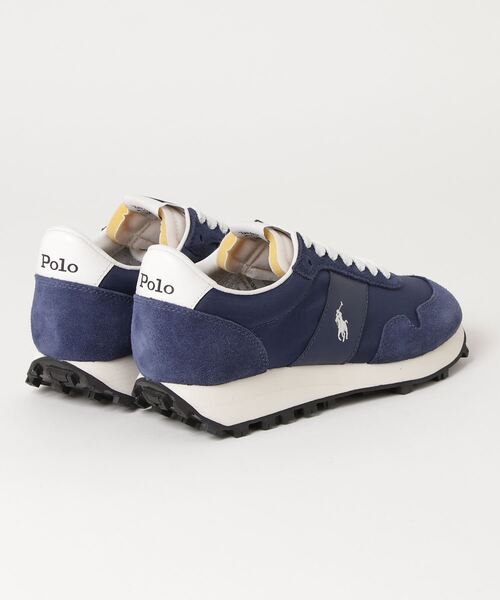 POLO RALPH LAUREN（ポロ ラルフ ローレン）の「ポロ ラルフ ローレン トレイル125  スニーカー（スニーカー・レディース・ホワイト×ネイビー/ネイビー・50/65/60/55/45）」の3枚目の写真