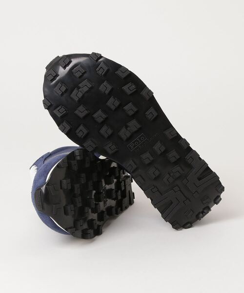 POLO RALPH LAUREN（ポロ ラルフ ローレン）の「ポロ ラルフ ローレン トレイル125  スニーカー（スニーカー・レディース・ホワイト×ネイビー/ネイビー・50/65/60/55/45）」の4枚目の写真