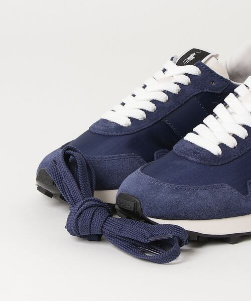 POLO RALPH LAUREN（ポロ ラルフ ローレン）の「ポロ ラルフ ローレン トレイル125  スニーカー（スニーカー・レディース・ホワイト×ネイビー/ネイビー・50/65/60/55/45）」の5枚目の写真
