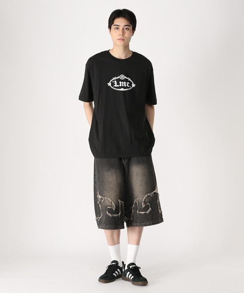 Tシャツ・カットソー LMC GOTHIC OVAL TEE white 0LM23STS152WHT セール】【UNISEX】LMC／GOTHIC OVAL TEE（Tシャツ/カットソー