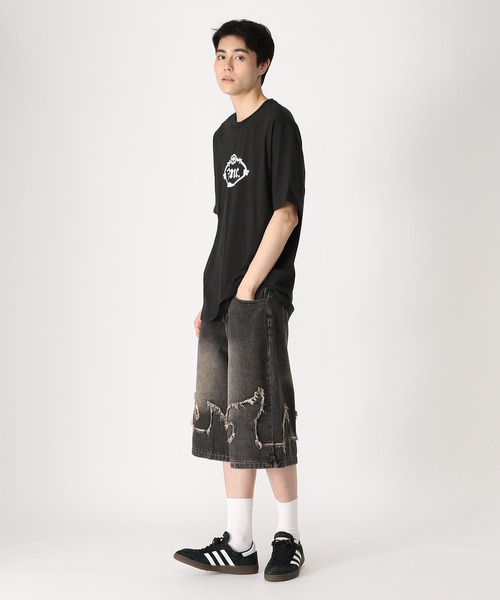 LMCの「【UNISEX】LMC/GOTHIC OVAL TEE(Tシャツ/カットソー・レディース・ホワイト/ブラック/クリーム・MEDIUM/LARGE/SMALL)」の12枚目の写真